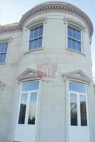 Round Limestone Window Surrounds