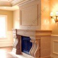 limestone mantel surround