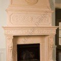 Luxury Limestone Mantel