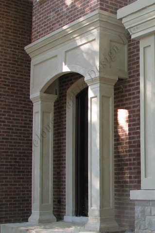 Indiana Limestone Square Columns