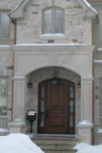 The Exquisite Portico Indiana Limestone Square Columns