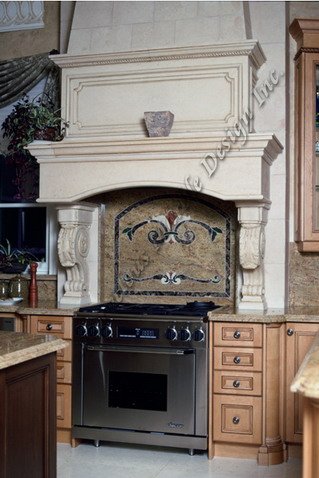 limestone kitchen hood