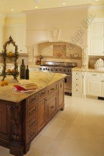 Stone Stove Hood