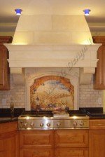 stone range hood
