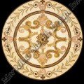 luxury marble floor medallion