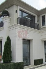 Exterior Facade in Cream Limestone