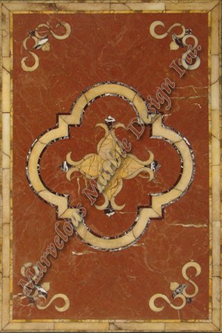 marble floor design for luxury foyer