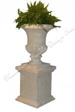 French Limestone Planter