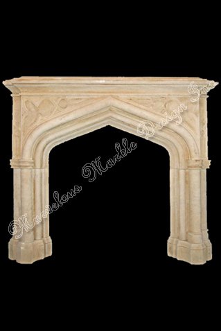 French limestone mantels