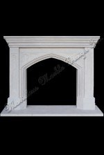 carved limestone mantels