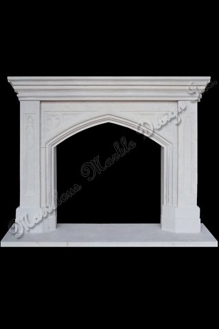 carved limestone mantels