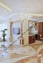 Butterfly Water Jet cut Marble Flooring Designs