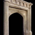 Gothic Limestone Mantels