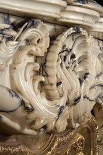 Antique 306 Marble Mantel