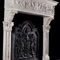 Custom Marble Mantel Design