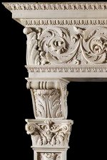 Antique 308 Custom Marble Mantel design