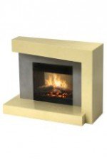 BELLEVUE Cast Limestone Condo Alcohol Fireplace