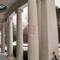 Entrance Limestone Columns