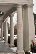 Entrance Limestone Columns