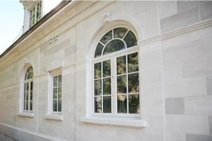 Entrance Limestone Columns