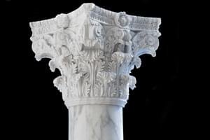 Custom Design marble Column Corinthian Capital