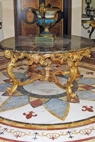 Italian Marble Medallion